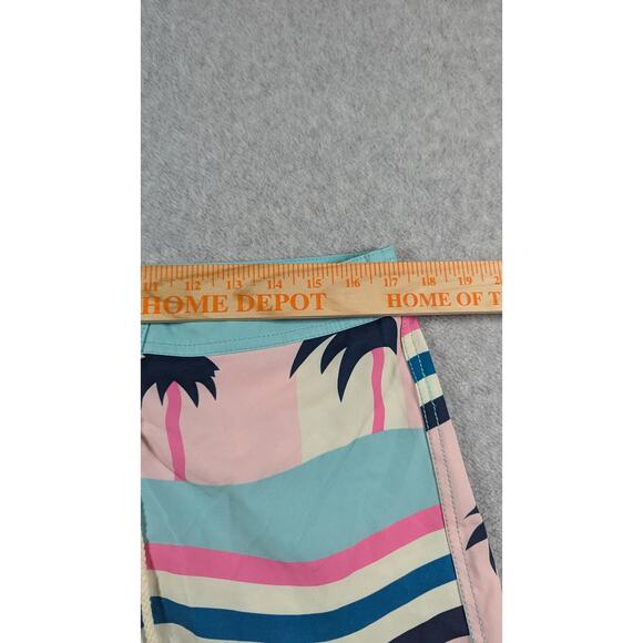 Duvin Men Swim Trunks‎ Large Shorts Retro Theme Beach 6.5" Inseam Unlined Beach - Picture 5 of 8